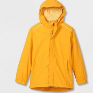 Kids' Solid Long Sleeve Rain Jacket - Cat & Jack